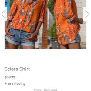 Cattifly Sciara Shirts    BRAND NEW    Paid $39.99